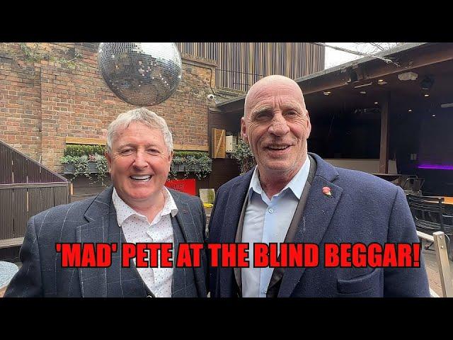 'Mad Pete' at Dave Courtney's Birthday Bash at The Blind Beggar!