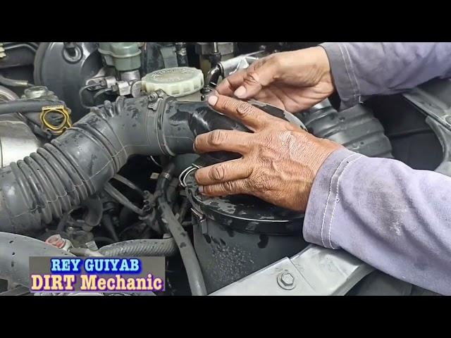 ISUZU CROSSWIND;  Change oil, flushing and nufler pipe cleaning. | DIRT MECHANIC