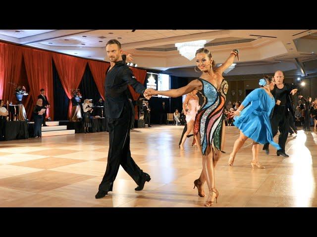 Sergei Solodov & Ekaterina Maslennikova - American Cha Cha I Fred Astaire Metropolitan 2023