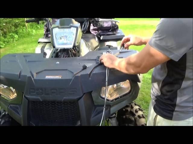 Rammy Flail mower 120 ATV mounting to ATV