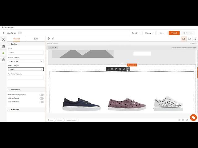 How to create a shopify Product details page with Tapita