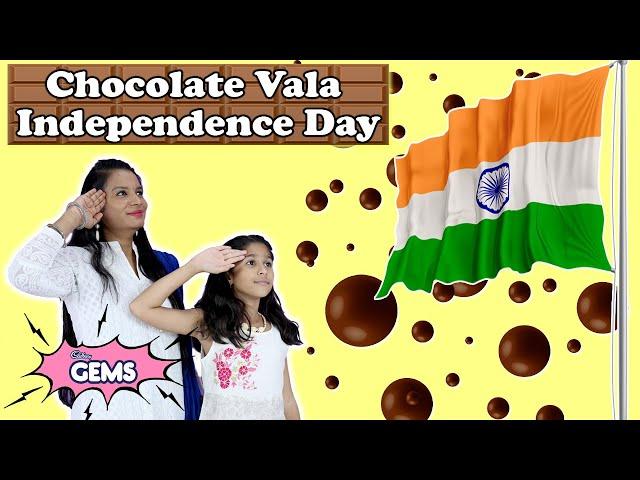 Pari Ka Chocolate Vala Independence Day | Pari Making #ColourfulTomorrow Art With Cadbury Gems