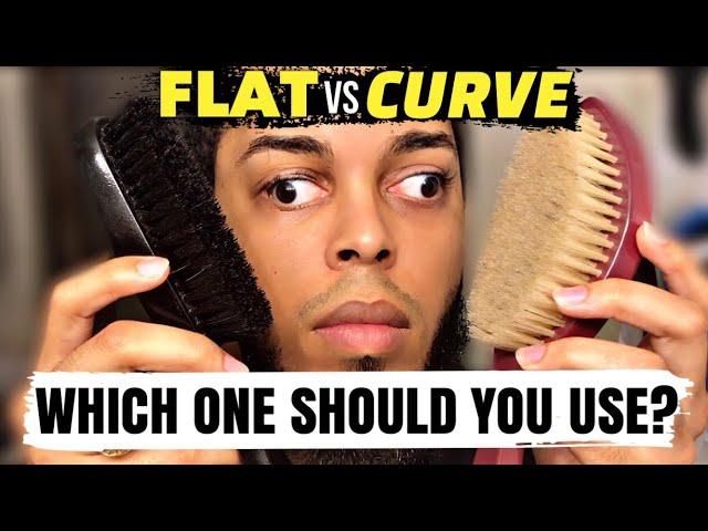 360 Waves: Truth About FLAT vs CURVED Brushes | BEST Way To Brush With BOTH