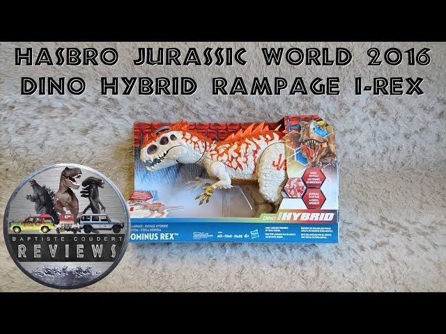 Video Review: 2016 Hasbro Jurassic World Dino Hybrid Electronic Rampage Indominus rex