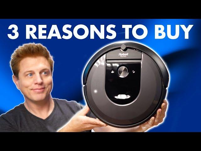 TOP 3 Reasons to BUY This ROOMBA! Roomba i7 with Base