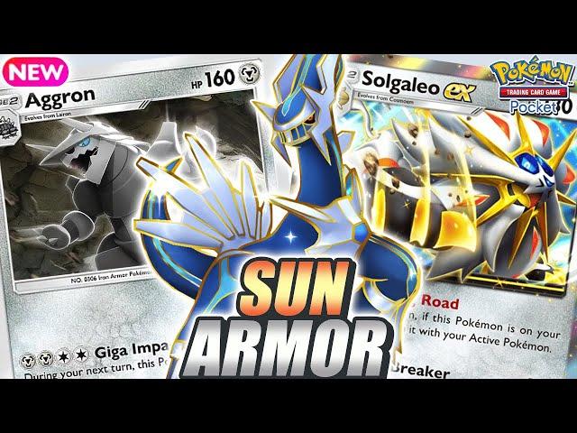 MASSIVE DAMAGE ! Is This the BEST Way to Play AGGRON !? – Pokemon TCG Pocket