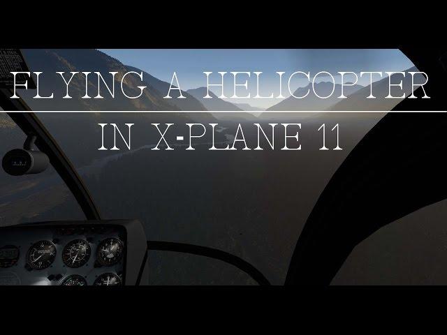 Learning to Fly a Helicopter in [X-Plane 11]