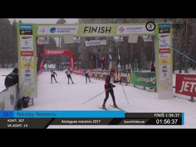 Nikolay Nesterov 267 l Alutaguse maraton 2017