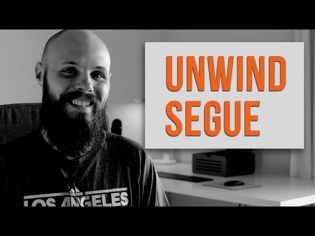 Unwind Segue & Passing Data Between Views - Swift Tutorial - Swift 4, Xcode 9