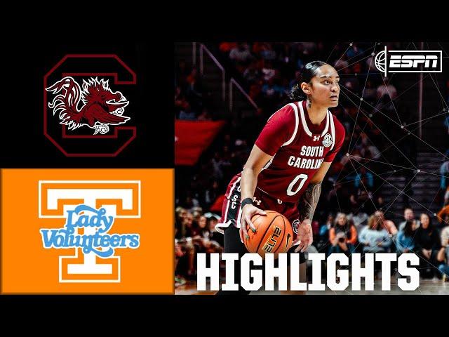 HISTORY MADE  South Carolina Gamecocks vs. Tennessee Lady Vols | Full Game Highlights | ESPN CBB