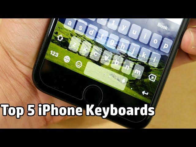 Top 5 iPhone Keyboards