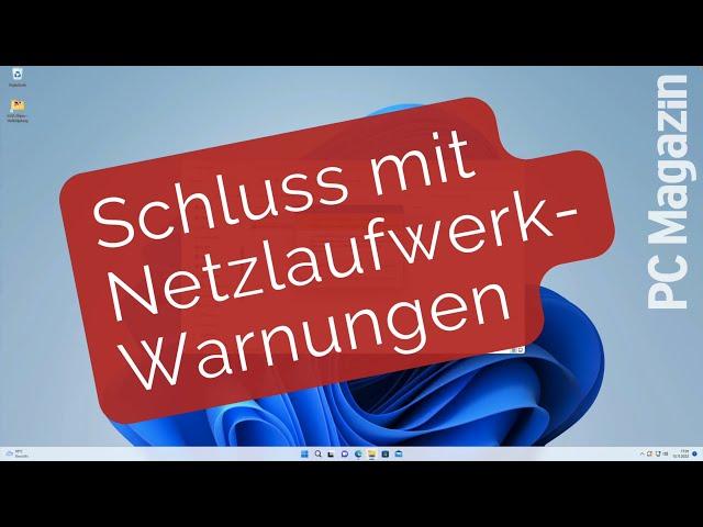 Netzlaufwerk Sicherheitswarnungen abschalten