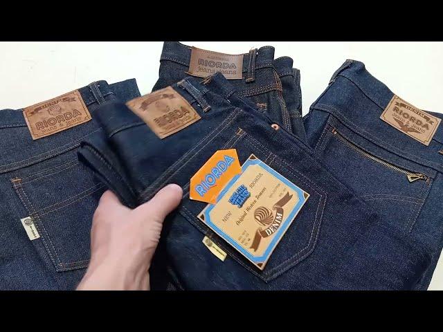 Итальянские джинсы RIORDA 80x. Полное собрание