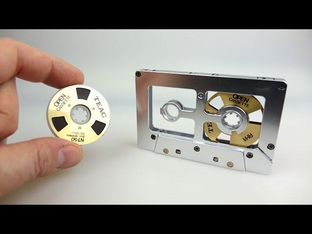 TEAC O'Casse Open Cassette -  Reinventing the Reel