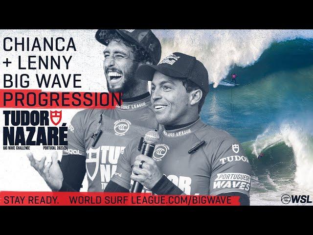 Tow Surfing’s Dream Team = Kai Lenny + Lucas Chianca | TUDOR Nazaré Big Wave Challenge