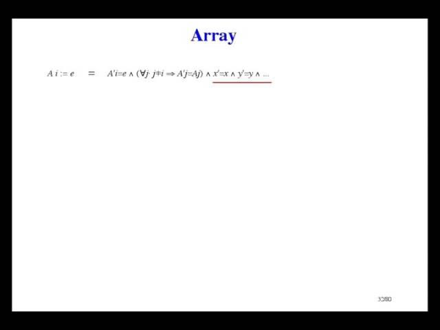 Formal Methods of Software Design - Scope and Data Structures [15/33]