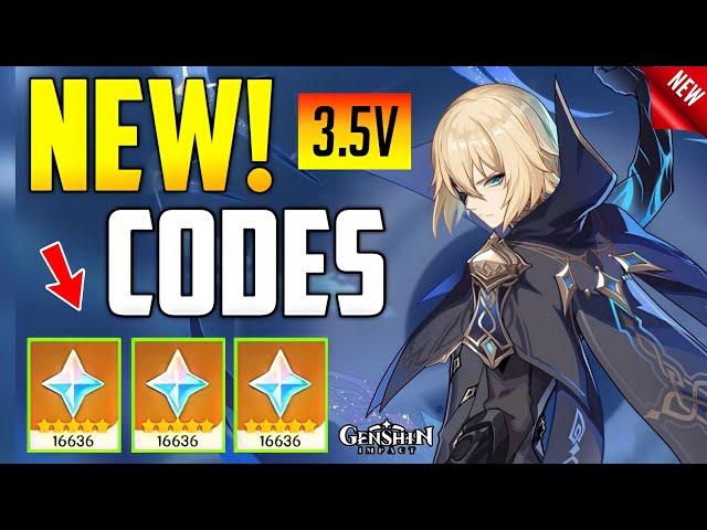 ️NEW 3.5v Working️ GENSHIN IMPACT REDEEM CODES 2023 - GENSHIN CODES