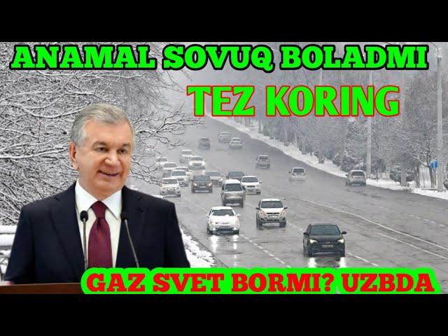 24_25_26_27_28_29-DEKABR OB XAVO MALUMOTLARI ANAMAL SOVUQ GAZ SVET BORMI