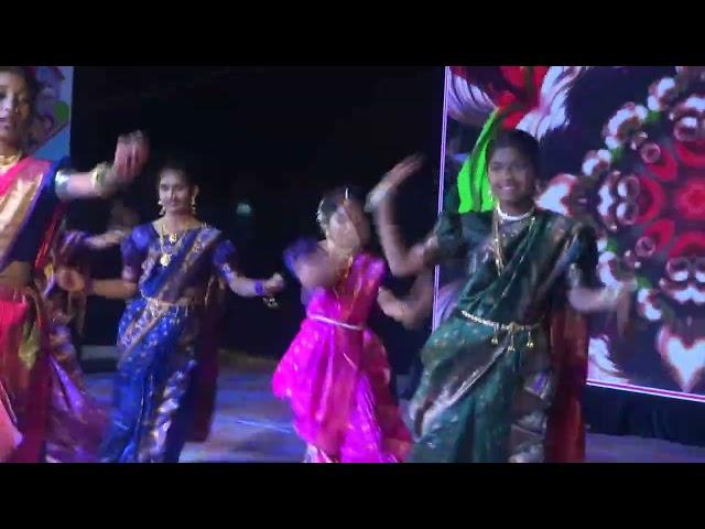 Kids Paradise School Sangli Annual Day 2024-25 | Shringar Rasa | Grade VIII & IX Girls