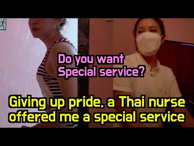 40 year old Thai nurse single mom gave up her pride and offered me a special service