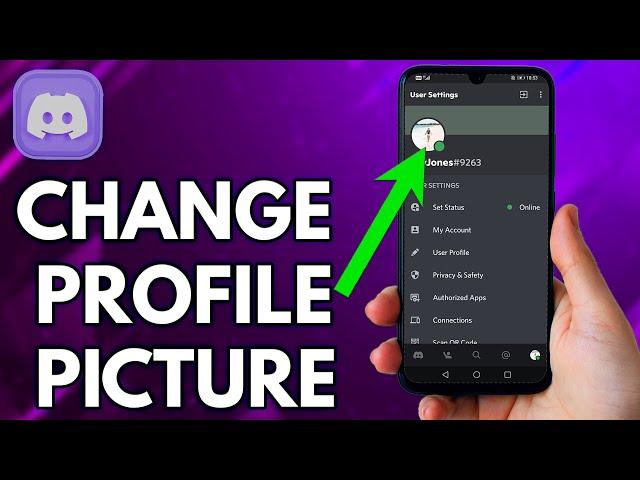 How To Change Your Profile Picture On Discord Mobile  | Easy Tutorial (2022)