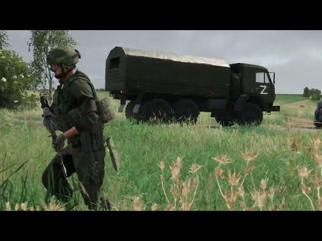 The Road to Bakhmut | Arma reforger