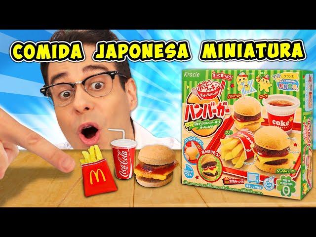 Hago HAMBURGUESAS MINIATURA de DULCES JAPONESES | El Gallinero de Mike