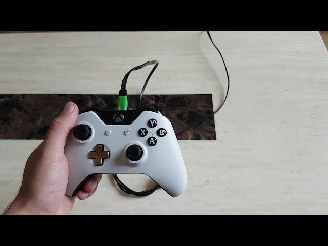 How to connect Xbox One Controller to PC Windows 10 via USB cable?