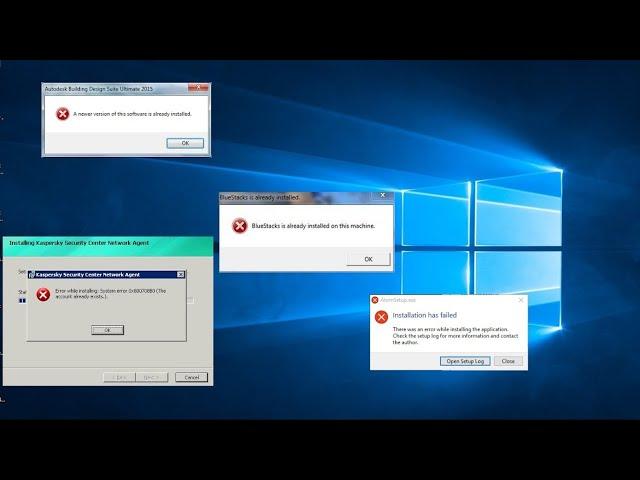 Fix Software Installation Failed Error in Windows 11/10/8/7 | How To Solve Can't Install Programs