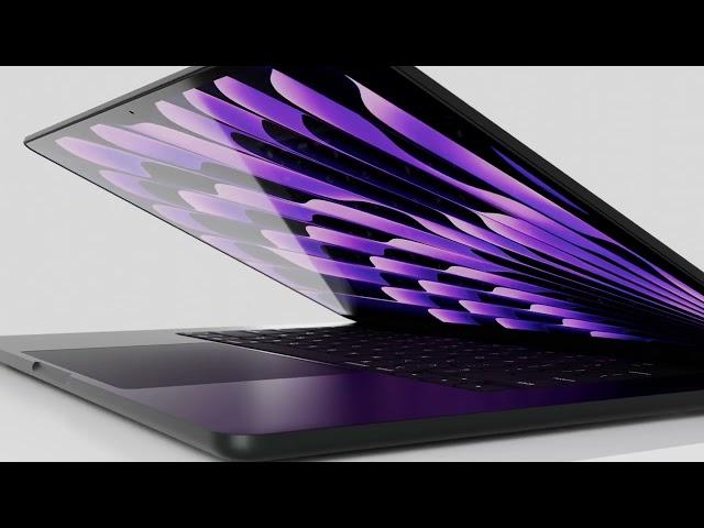 MacBook Air Animation (Made in Blender 3D)