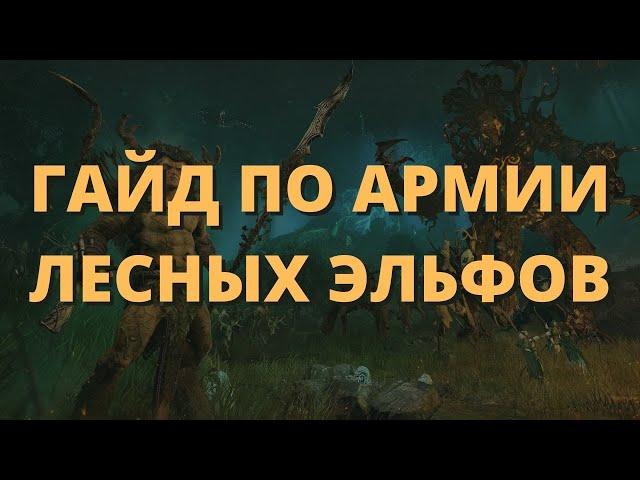 Гайд по ушастым древолюбам Total War Warhammer.