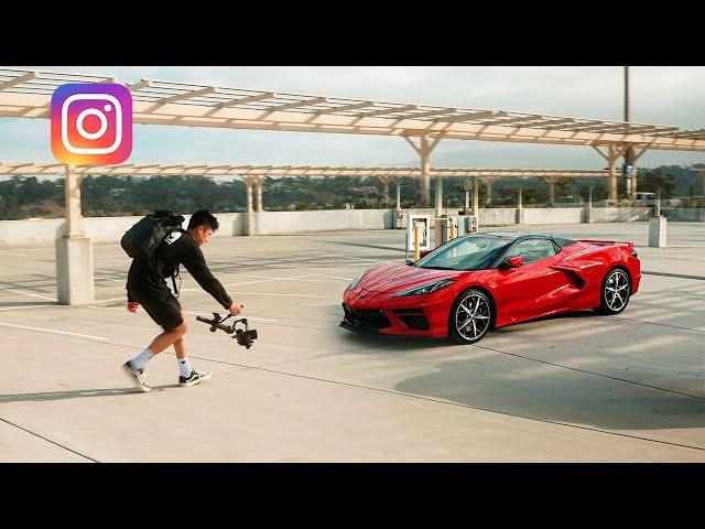 How I film SMOOTH CINEMATIC CAR BROLL for INSTAGRAM REELS! Zhiyun WEEBILL 3 