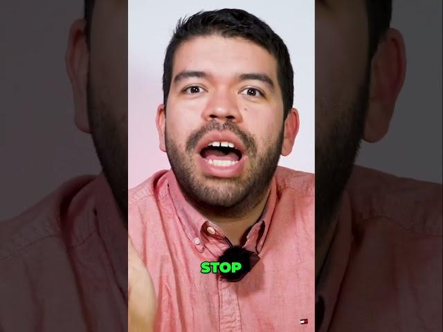 Why do I block you when speaking in Spanish?