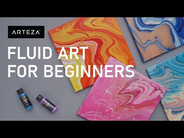 Fluid Art | Acrylic Pouring | Top Techniques For Beginners