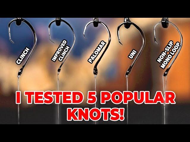 Testing The Most Popular Fishing Knots!