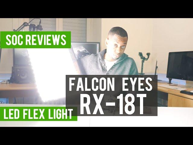 Falcon Eyes RX-18T LED - Great Flexible Light! (@RebirthofSOC)