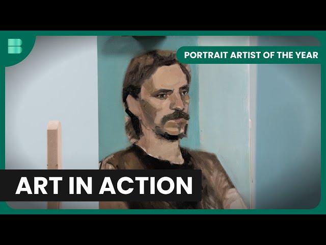 Painting Ballet Star Sergei Polunin - Portrait Artist of the Year