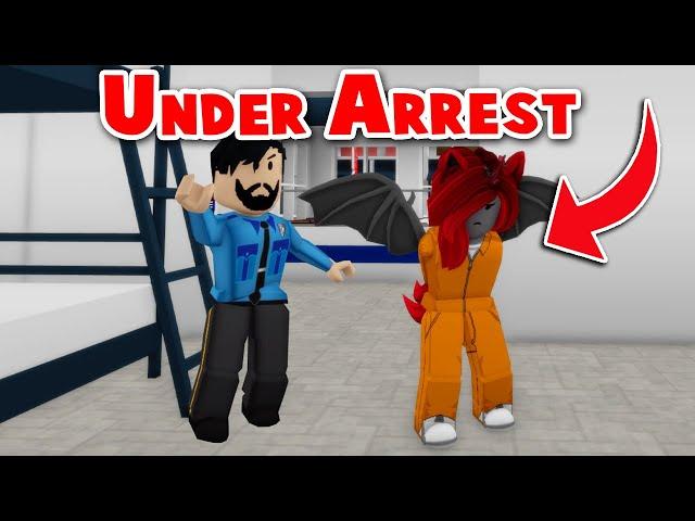 Getting ARRESTED For A CRIME We DIDN'T COMMIT! (Brookhaven RP Roblox)