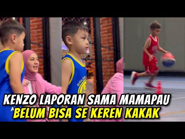 KURSUS BASKET BOLA NYA MALAH DI TENDANG..KENZO DIAM2 BAKATNYA SEPAKBOLA