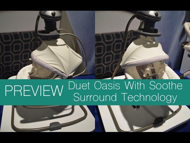 Graco Duet Oasis and Newborn Napper With Soothe Surround Technology