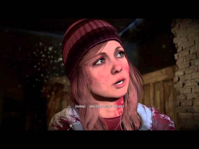 Until Dawn™ - Butterfly Effect: Chris scared Ashley with the dummy