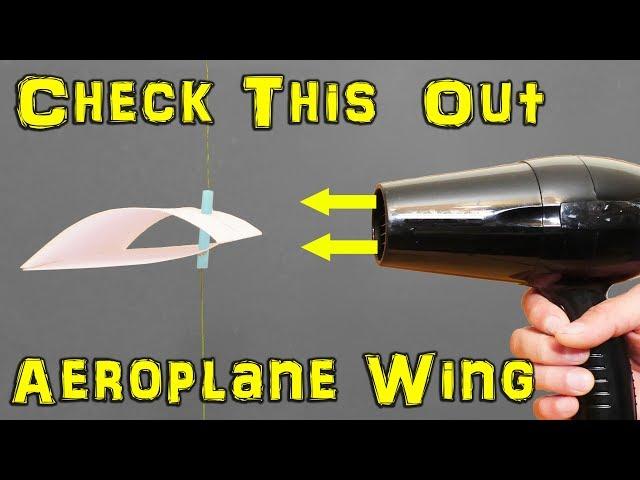 How Does  A Plane Wing Work?