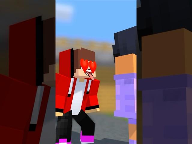 JJ and MIKEY battle for APHMAU?! #minecraft #maizen #minecraftanimation #maizenminecraft #animation