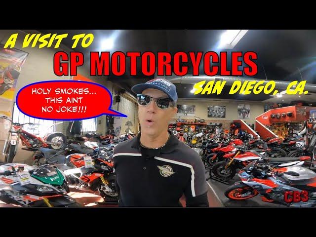 A Trip to GP Motorcycles in Beautiful San Diego, CA!!!