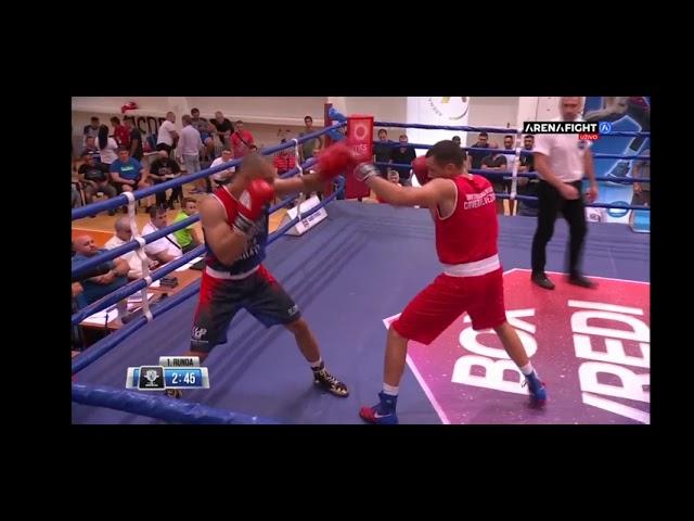 Markovic Aleksa vs Terzic Milos Super liga Srbije u Boksu 81kg Finale prvi mec.