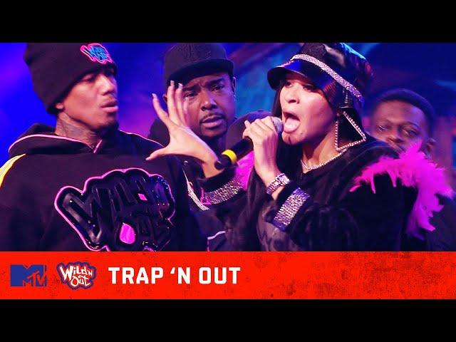 Pretty Vee Goes Back In During Trap 'N Out | Wild 'N Out