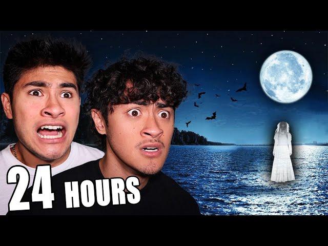 24 HOUR OVERNIGHT on WORLDS MOST HAUNTED LAKE!