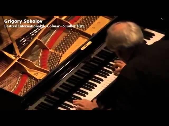 Grigory Sokolov plays Bach French Overture BWV 831 - live video 2011