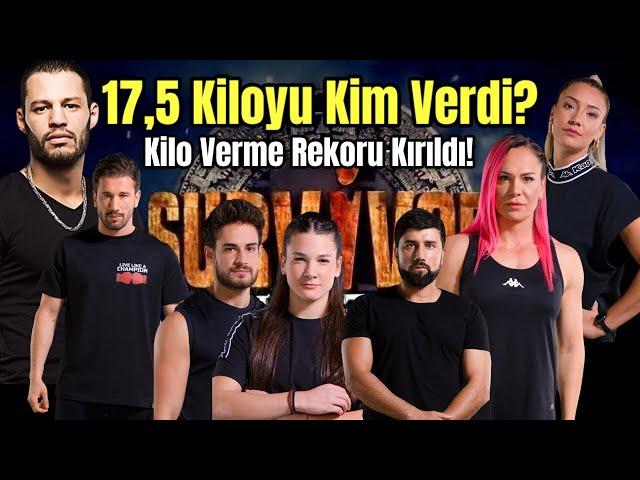 Survivor All Star 2022 | Kim Kaç Kilo Verdi? | Kilo Verme Rekoru