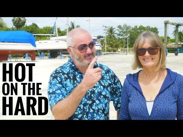 HAULING OUT IN THAILAND - PAINTING DODGER - SAILING FOLLOWTHEBOAT Ep 110